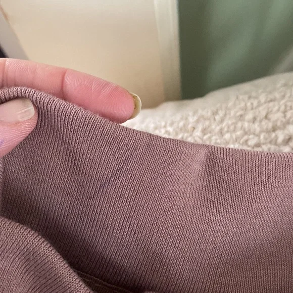 Ultra Comfy C&C California Half Zip Jacket, Mauve, Large - Picture 13 of 13